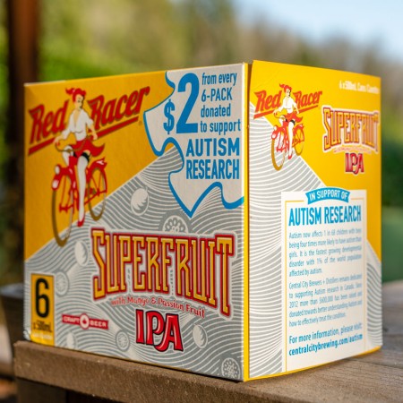 Central City Brewers Releasing Red Racer Superfruit IPA For Autism