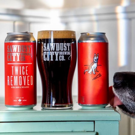 Sawdust City Brewing Releasing Twice Removed Oatmeal Brown Ale