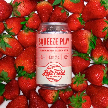 Left Field Brewery Releases Squeeze Play Strawberry Guava Sour