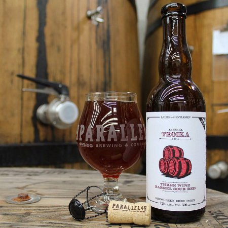 Parallel 49 Brewing Cork & Cage Series Continues with Troika Wine Barrel Sour