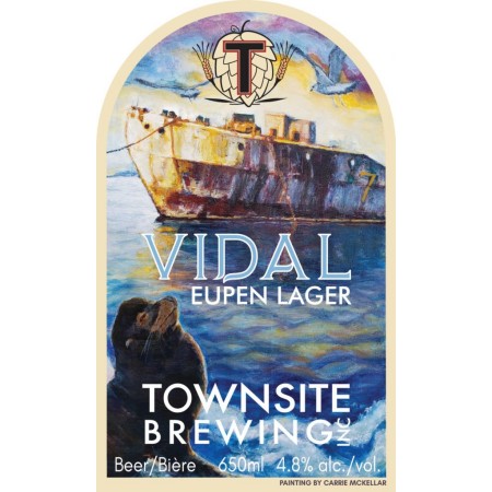 Townsite Brewing Hulks Series Continues with Vidal Eupen Lager