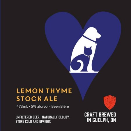 Royal City Brewing Releases Lemon Thyme Stock Ale for Guelph Humane Society