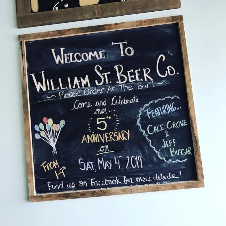 William Street Beer Co. Celebrating 5th Anniversary This Weekend