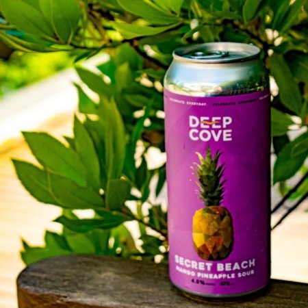 Deep Cove Brewers Releasing Secret Beach Mango Pineapple Sour