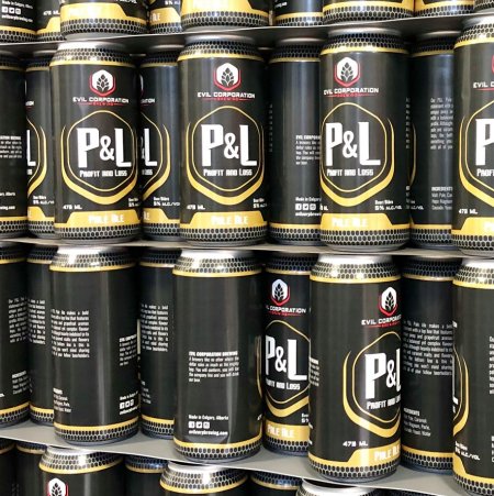 Evil Corporation Brewing Releases Profit & Loss Pale Ale