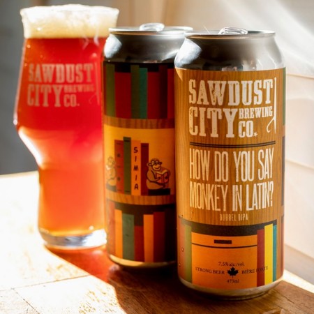 Sawdust City Brewing and MicroBrasserie Charlevoix Releasing How Do You Say Monkey In Latin? Dubbel IPA