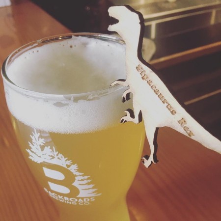 Backroads Brewing Brings Back Sipasaurus Rex Dry Hopped White Ale