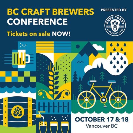 Tickets On Sale Now for 2019 BC Craft Brewers Conference