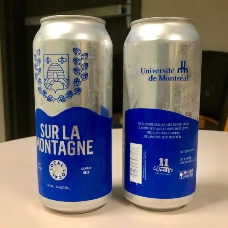 Université de Montréal and Brasserie Onze Comtés Release Sur la Montagne Ale