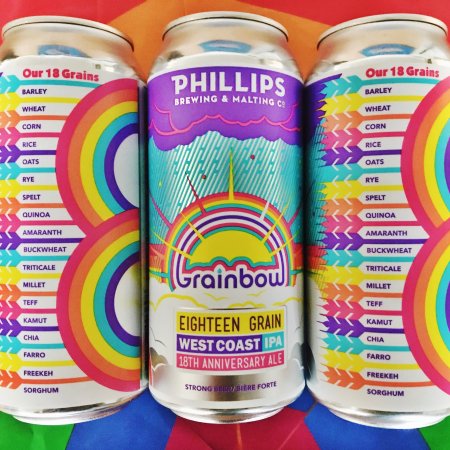 Phillips Brewing Releases Grainbow West Coast IPA for 18th Anniversary