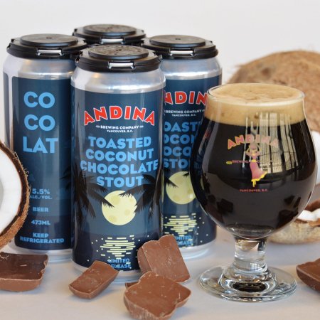 Andina Brewing Releases Cocolat Toasted Coconut Chocolate Stout