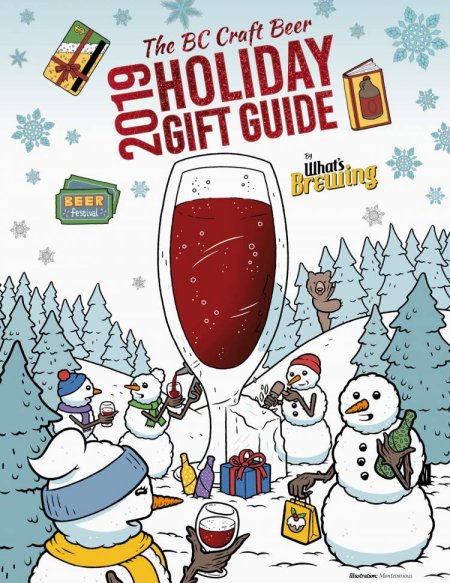 What’s Brewing Magazine Releases 2019 BC Craft Beer Holiday Gift Guide