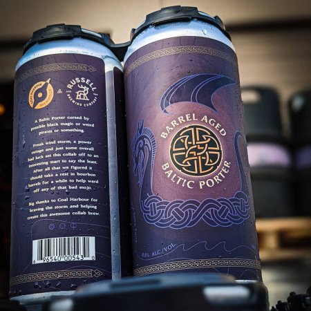 Russell Brewing and Coal Harbour Brewing Releasing Barrel Aged Baltic Porter