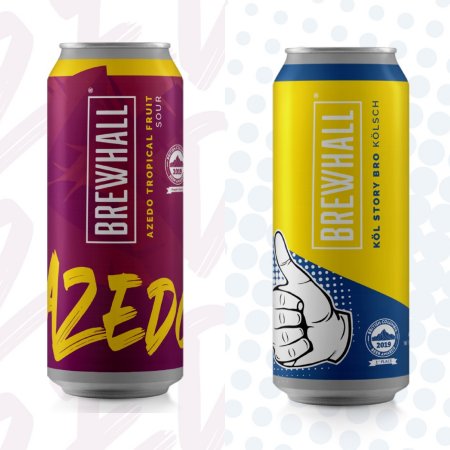 BREWHALL Azedo Tropical Fruit Sour and Köl Story Bro Kölsch Now Available in Cans