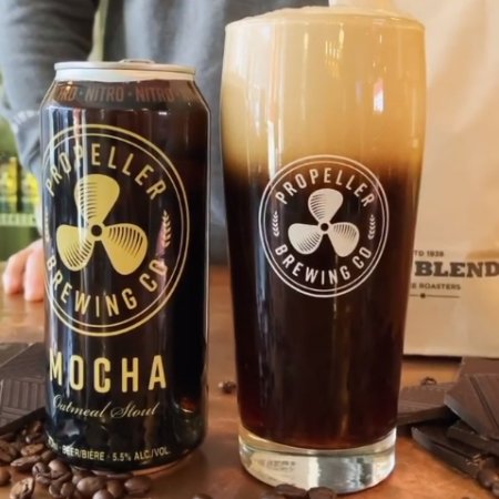 Propeller Brewing Releases Nitro Cans of Mocha Oatmeal Stout