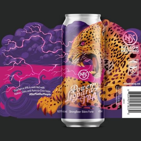 Nelson Brewing Releases Power Leopard IPA