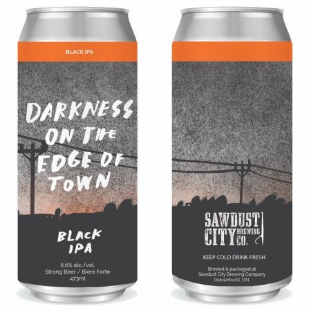 Sawdust City Brewing Releasing Darkness on the Edge of Town Black IPA