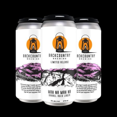 Backcountry Brewing Releases Mah Na Mah Na and Do Do Do Do Do Barrel Aged Lagers