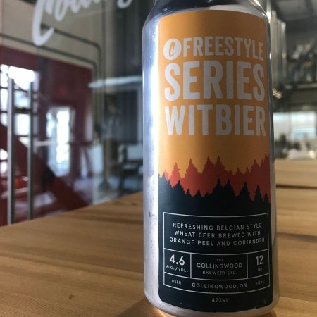 The Collingwood Brewery Freestyle Series Continues with Witbier