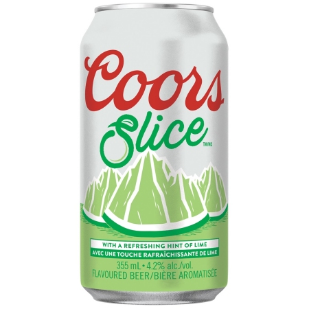 Molson Coors Canada Releases Coors Slice Lime Light Lager