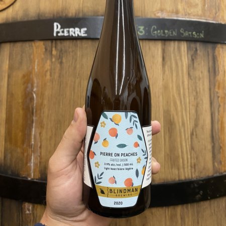 Blindman Brewing Releases Pierre on Peaches Fruited Saison