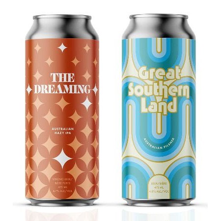 Cabin Brewing Releases The Dreaming Australian Hazy IPA and Great Southern Land Australian Pilsner