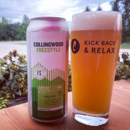 The Collingwood Brewery Freestyle Series Continues with New England IPA