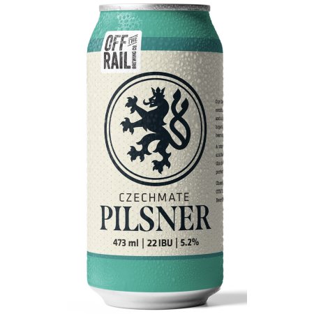 Off The Rail Brewing Rebrands Spirit Lifter Pilsner as Czechmate Pilsner