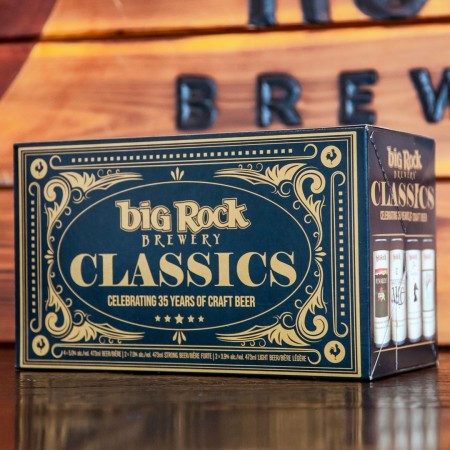 Big Rock Brewery Releases Classics Mixed Pack for 35th Anniversary