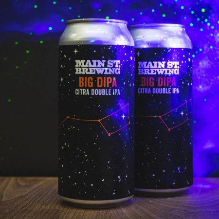 Main Street Brewing Releases Big DIPA Citra Double IPA