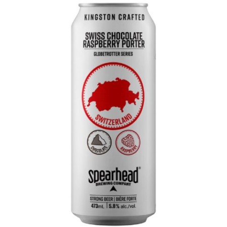 Spearhead Brewing Globetrotter Series Continues with Swiss Chocolate Raspberry Porter