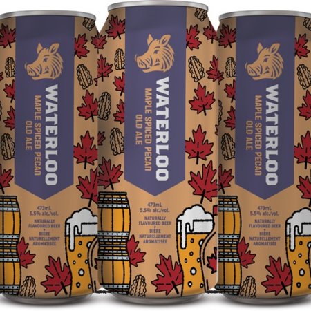 Waterloo Brewing Expanding Distribution of Maple Spiced Pecan Old Ale