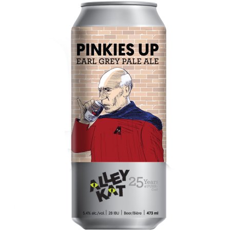 Alley Kat Brewery Back Alley Brews Series Continues with Pinkies Up Earl Grey Pale Ale