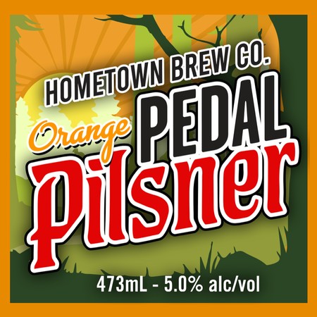 Hometown Brew Co. Releases Orange Pedal Pilsner