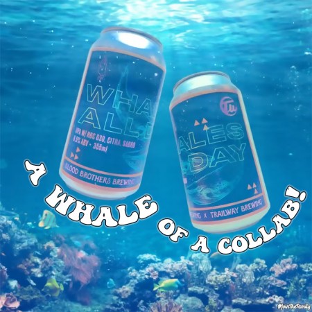 Blood Brothers Brewing and Trailway Brewing Release Whales All Day IIPA