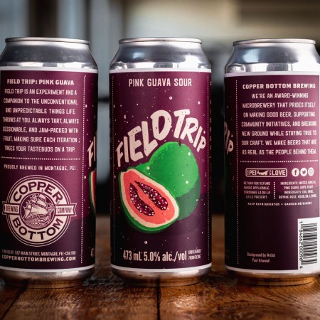 Copper Bottom Brewing Releases Field Trip Pink Guava Sour