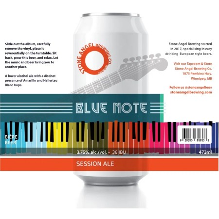 Stone Angel Brewing Releases Blue Note Session Ale