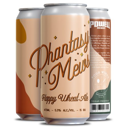 Powell Brewery and Four Winds Brewing Release Phantasy Mews Hoppy Wheat Ale