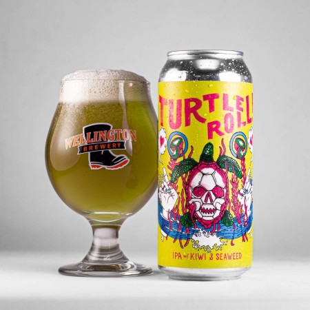 Wellington Brewery Brings Back Turtle Roll IPA with Kiwi & Seaweed