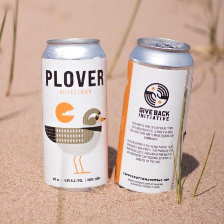 Copper Bottom Brewing Releases Plover Helles Lager for Island Nature Trust