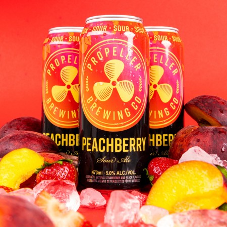Propeller Brewing Releases Peachberry Sour Ale
