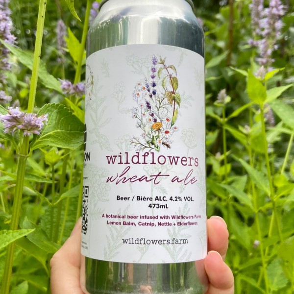 London Brewing and Wildflowers Farm Release Wildflowers Wheat Ale