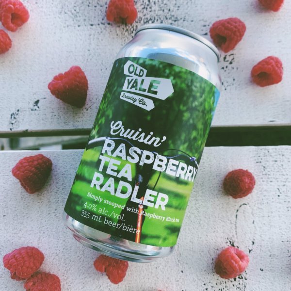 Old Yale Brewing Simply Steeped Series Continues with Cruisin’ Raspberry Tea Radler