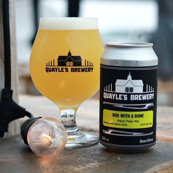 Quayle’s Brewery Releases Dog With A Bone Hazy Pale Ale