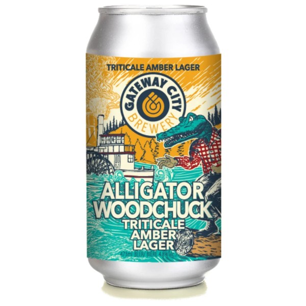 Gateway City Brewery Releases Alligator Woodchuck Triticale Amber Lager