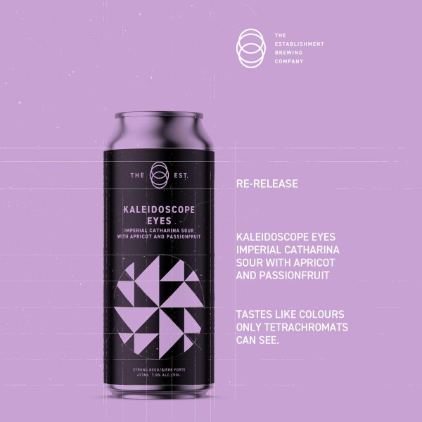 The Establishment Brewing Company Brings Back Kaleidoscope Eyes Imperial Catharina Sour