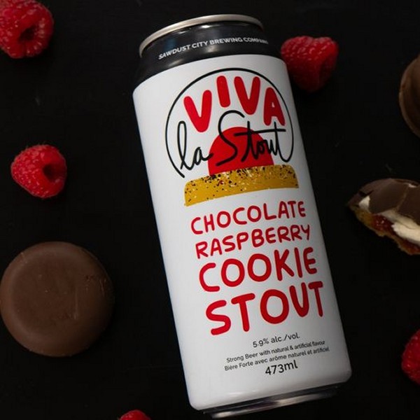 Sawdust City Brewing Brings Back Viva La Stout Chocolate Raspberry Cookie Stout