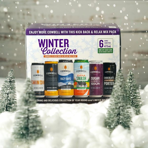 Cowbell Brewing Releases Winter Collection Mix Pack