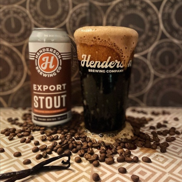 Henderson Brewing Releases Export Stout with Coffee, Vanilla & Cinnamon