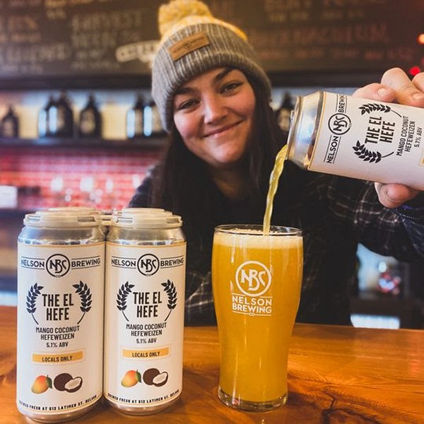 Nelson Brewing Releases The El Hefe Mango Coconut Hefeweizen and Nerdic Skiing Orange Rosemary Table Beer